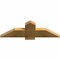 Ekena Millwork Eugene Rough Sawn Timber Gable Bracket, Western Red Cedar, 36"W x 12"H x 2"D x 6"F, 8/12 Pitch GBW036X12X0206EUG00RWR - alternate 4